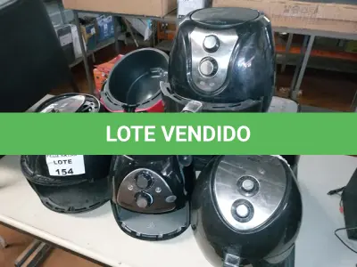 LOTE 154 - 7 AIR FRYER (NO ESTADO SEM GARANTIA DE FUNCIONAMENTO, SUJEITO A POSSÍVEIS AVARIAS VISÍVEIS/OCULTAS E/OU AUSÊNCIA DE COMPONENTES)