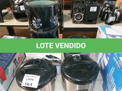 LOTE 161 - 4 PANELAS ELÉTRICAS (NO ESTADO SEM GARANTIA DE FUNCIONAMENTO, SUJEITO A POSSÍVEIS AVARIAS VISÍVEIS/OCULTAS E/OU AUSÊNCIA DE COMPONENTES)