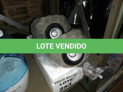 LOTE 253 - 2 LUMINÁRIA DE JARDIM (NO ESTADO SEM GARANTIA DE FUNCIONAMENTO, SUJEITO A POSSÍVEIS AVARIAS VISÍVEIS/OCULTAS E/OU AUSÊNCIA DE COMPONENTES)