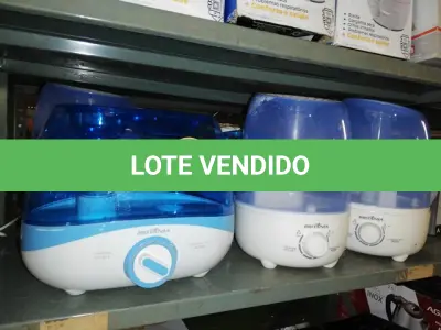 LOTE 279 - 6 UMIDIFICADOR (NO ESTADO SEM GARANTIA DE FUNCIONAMENTO, SUJEITO A POSSÍVEIS AVARIAS VISÍVEIS/OCULTAS E/OU AUSÊNCIA DE COMPONENTES)
