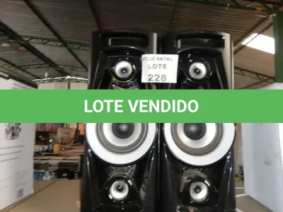LOTE 228 - 2 CAIXAS DE SOM PHILCO (NO ESTADO SEM GARANTIA DE FUNCIONAMENTO, SUJEITO A POSSÍVEIS AVARIAS VISÍVEIS/OCULTAS E/OU AUSÊNCIA DE COMPONENTES)