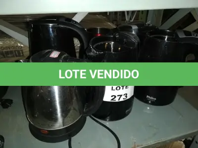 LOTE 273 - 6 CHALEIRAS (NO ESTADO SEM GARANTIA DE FUNCIONAMENTO, SUJEITO A POSSÍVEIS AVARIAS VISÍVEIS/OCULTAS E/OU AUSÊNCIA DE COMPONENTES)