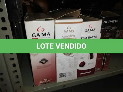 LOTE 227 - 4 SECADORES DE CABELO (NO ESTADO SEM GARANTIA DE FUNCIONAMENTO, SUJEITO A POSSÍVEIS AVARIAS VISÍVEIS/OCULTAS E/OU AUSÊNCIA DE COMPONENTES)