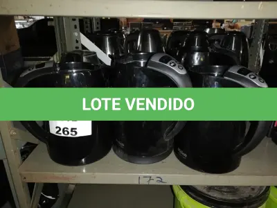 LOTE 265 - 6 CHALEIRAS (NO ESTADO SEM GARANTIA DE FUNCIONAMENTO, SUJEITO A POSSÍVEIS AVARIAS VISÍVEIS/OCULTAS E/OU AUSÊNCIA DE COMPONENTES)