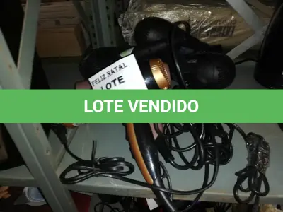 LOTE 272 - 5 SECADORES DE CABELO (NO ESTADO SEM GARANTIA DE FUNCIONAMENTO, SUJEITO A POSSÍVEIS AVARIAS VISÍVEIS/OCULTAS E/OU AUSÊNCIA DE COMPONENTES)