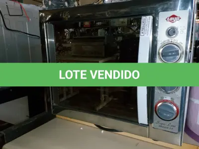LOTE 170 - FORNO ELÉTRICO LAYR SUPER LUXO 220V (NO ESTADO SEM GARANTIA DE FUNCIONAMENTO, SUJEITO A POSSÍVEIS AVARIAS VISÍVEIS/OCULTAS E/OU AUSÊNCIA DE COMPONENTES)