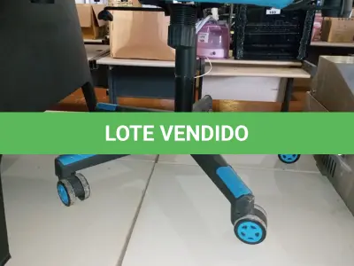 LOTE 193 - CADEIRA GAMER (NO ESTADO SEM GARANTIA DE FUNCIONAMENTO, SUJEITO A POSSÍVEIS AVARIAS VISÍVEIS/OCULTAS E/OU AUSÊNCIA DE COMPONENTES)