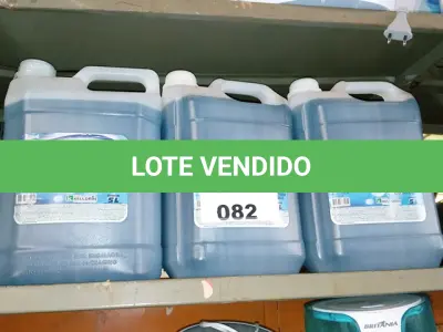 LOTE 082 - 3 DETERGENTE DE 5 LITROS (NO ESTADO SEM GARANTIA DE FUNCIONAMENTO, SUJEITO A POSSÍVEIS AVARIAS VISÍVEIS/OCULTAS E/OU AUSÊNCIA DE COMPONENTES)