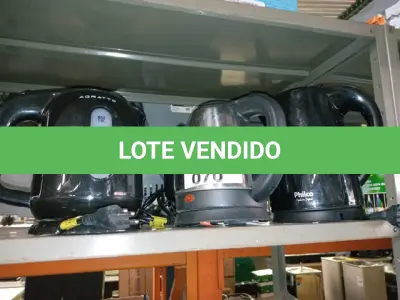LOTE 070 - 5 CHALEIRA (NO ESTADO SEM GARANTIA DE FUNCIONAMENTO, SUJEITO A POSSÍVEIS AVARIAS VISÍVEIS/OCULTAS E/OU AUSÊNCIA DE COMPONENTES)
