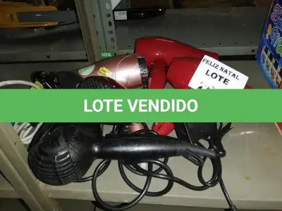 LOTE 261 - 5 SECADOR DE CABELO (NO ESTADO SEM GARANTIA DE FUNCIONAMENTO, SUJEITO A POSSÍVEIS AVARIAS VISÍVEIS/OCULTAS E/OU AUSÊNCIA DE COMPONENTES)