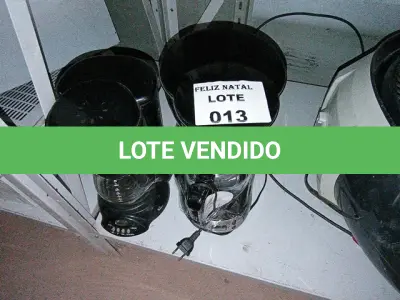 LOTE 013 - 2 CAFETEIRAS (NO ESTADO SEM GARANTIA DE FUNCIONAMENTO, SUJEITO A POSSÍVEIS AVARIAS VISÍVEIS/OCULTAS E/OU AUSÊNCIA DE COMPONENTES)