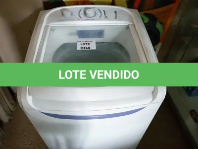 LOTE 004 - LAVADORA DE ROUPAS ELECTROLUX 15KG LTD15 220V (NO ESTADO SEM GARANTIA DE FUNCIONAMENTO, SUJEITO A POSSÍVEIS AVARIAS VISÍVEIS/OCULTAS E/OU AUSÊNCIA DE COMPONENTES)