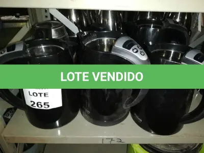 LOTE 265 - 6 CHALEIRAS (NO ESTADO SEM GARANTIA DE FUNCIONAMENTO, SUJEITO A POSSÍVEIS AVARIAS VISÍVEIS/OCULTAS E/OU AUSÊNCIA DE COMPONENTES)