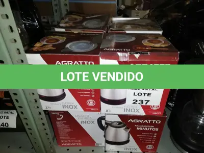LOTE 237 - 8 CHALEIRAS (NO ESTADO SEM GARANTIA DE FUNCIONAMENTO, SUJEITO A POSSÍVEIS AVARIAS VISÍVEIS/OCULTAS E/OU AUSÊNCIA DE COMPONENTES)