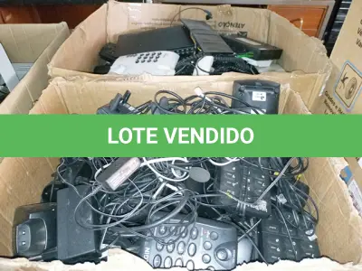 LOTE 134 - APARELHOS TELEFONICOS DIVERSOS (NO ESTADO SEM GARANTIA DE FUNCIONAMENTO, SUJEITO A POSSÍVEIS AVARIAS VISÍVEIS/OCULTAS E/OU AUSÊNCIA DE COMPONENTES)