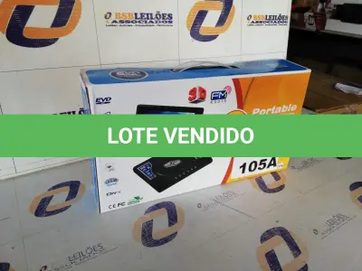 LOTE 105 - DVD PORTATIL 7,8 POLEGADAS (NO ESTADO SEM GARANTIA DE FUNCIONAMENTO, SUJEITO A POSSÍVEIS AVARIAS VISÍVEIS/OCULTAS E/OU AUSÊNCIA DE COMPONENTES)