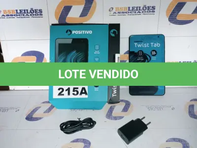 LOTE 215 - TABLET POSITIVO TWIST TAB T770C, 32GB, (NO ESTADO SEM GARANTIA DE FUNCIONAMENTO, SUJEITO A POSSÍVEIS AVARIAS VISÍVEIS/OCULTAS E/OU AUSÊNCIA DE COMPONENTES)