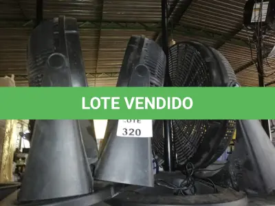 LOTE 320 - 6 VENTILADORES (NO ESTADO SEM GARANTIA DE FUNCIONAMENTO, SUJEITO A POSSÍVEIS AVARIAS VISÍVEIS/OCULTAS E/OU AUSÊNCIA DE COMPONENTES)