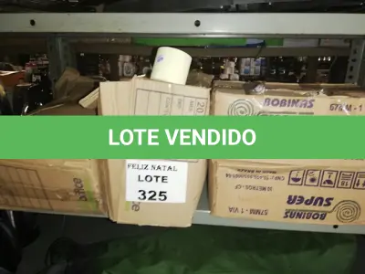 LOTE 325 - BOBINAS TERMICAS (NO ESTADO SEM GARANTIA DE FUNCIONAMENTO, SUJEITO A POSSÍVEIS AVARIAS VISÍVEIS/OCULTAS E/OU AUSÊNCIA DE COMPONENTES)