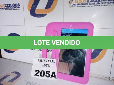 LOTE 205 - TABLET MULTILASER PRINCESAS (NO ESTADO SEM GARANTIA DE FUNCIONAMENTO, SUJEITO A POSSÍVEIS AVARIAS VISÍVEIS/OCULTAS E/OU AUSÊNCIA DE COMPONENTES)