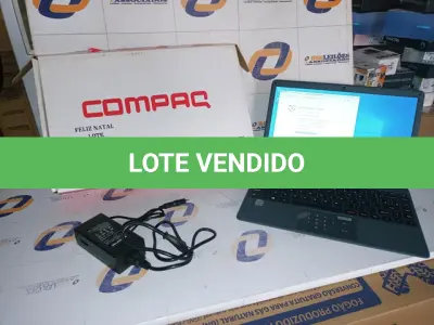 LOTE 193 - NOTEBOOK COMPAQ 14P CORE-I3 4GB SSD120GB  (NO ESTADO SEM GARANTIA DE FUNCIONAMENTO, SUJEITO A POSSÍVEIS AVARIAS VISÍVEIS/OCULTAS E/OU AUSÊNCIA DE COMPONENTES)