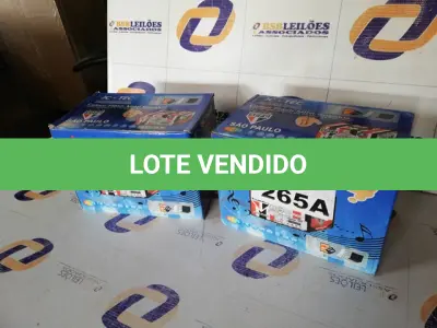 LOTE 265 - 2 CAIXAS DE SOM (NO ESTADO SEM GARANTIA DE FUNCIONAMENTO, SUJEITO A POSSÍVEIS AVARIAS VISÍVEIS/OCULTAS E/OU AUSÊNCIA DE COMPONENTES)