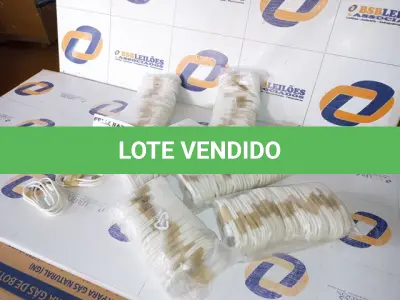 LOTE 398 - 120 CABOS CARREGADOR MICRO USB V8 (NO ESTADO SEM GARANTIA DE FUNCIONAMENTO, SUJEITO A POSSÍVEIS AVARIAS VISÍVEIS/OCULTAS E/OU AUSÊNCIA DE COMPONENTES)