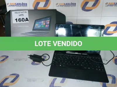 LOTE 160 - NOTEBOOK 2 EM 1 TOUCH ASUS TRANSFORMER BOOK (NO ESTADO SEM GARANTIA DE FUNCIONAMENTO, SUJEITO A POSSÍVEIS AVARIAS VISÍVEIS/OCULTAS E/OU AUSÊNCIA DE COMPONENTES)
