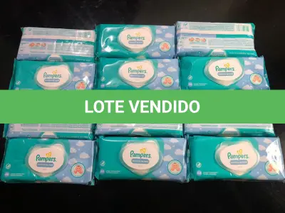 LOTE 018 - 01 CAIXA DE LENÇOS UMEDECIDOS PAMPERS CHEIRINHO DE BEBÊ COM 12 PEÇAS DE 48 LENÇOS CADA, 17.1CMX14.4CM (NOVO) VALIDADE 16/07/2022 (NO ESTADO SEM GARANTIA DE FUNCIONAMENTO, SUJEITO A POSSÍVEIS AVARIAS VISÍVEIS/OCULTAS E/OU AUSÊNCIA DE COMPONENTES)