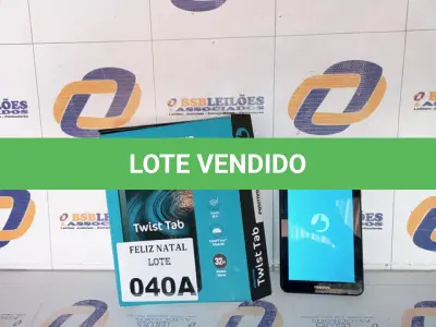 LOTE 040 - TABLET POSITIVO TWIST TAB T770C, 32GB,  (NO ESTADO SEM GARANTIA DE FUNCIONAMENTO, SUJEITO A POSSÍVEIS AVARIAS VISÍVEIS/OCULTAS E/OU AUSÊNCIA DE COMPONENTES)