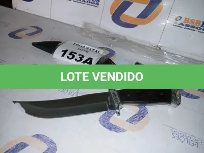 LOTE 153 - FACA TATICA (NO ESTADO SEM GARANTIA DE FUNCIONAMENTO, SUJEITO A POSSÍVEIS AVARIAS VISÍVEIS/OCULTAS E/OU AUSÊNCIA DE COMPONENTES)