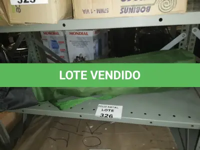 LOTE 326 - CADEIRA CAMPING DOBRÁVEL (NO ESTADO SEM GARANTIA DE FUNCIONAMENTO, SUJEITO A POSSÍVEIS AVARIAS VISÍVEIS/OCULTAS E/OU AUSÊNCIA DE COMPONENTES)