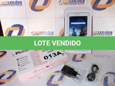 LOTE 013 - TABLET PHILCO 16GB (NO ESTADO SEM GARANTIA DE FUNCIONAMENTO, SUJEITO A POSSÍVEIS AVARIAS VISÍVEIS/OCULTAS E/OU AUSÊNCIA DE COMPONENTES)