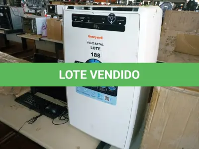 LOTE 188 - AR CONDICIONADO PORTATIL HONEYWELL 10000 BTUS (NO ESTADO SEM GARANTIA DE FUNCIONAMENTO, SUJEITO A POSSÍVEIS AVARIAS VISÍVEIS/OCULTAS E/OU AUSÊNCIA DE COMPONENTES)