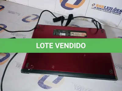 LOTE 010 - NOTEBOOK DELL I3 (NO ESTADO SEM GARANTIA DE FUNCIONAMENTO, SUJEITO A POSSÍVEIS AVARIAS VISÍVEIS/OCULTAS E/OU AUSÊNCIA DE COMPONENTES)