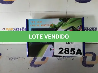 LOTE 285 - TELA 7 POLEGADAS (NO ESTADO SEM GARANTIA DE FUNCIONAMENTO, SUJEITO A POSSÍVEIS AVARIAS VISÍVEIS/OCULTAS E/OU AUSÊNCIA DE COMPONENTES)