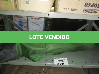 LOTE 326 - CADEIRA CAMPING DOBRÁVEL (NO ESTADO SEM GARANTIA DE FUNCIONAMENTO, SUJEITO A POSSÍVEIS AVARIAS VISÍVEIS/OCULTAS E/OU AUSÊNCIA DE COMPONENTES)