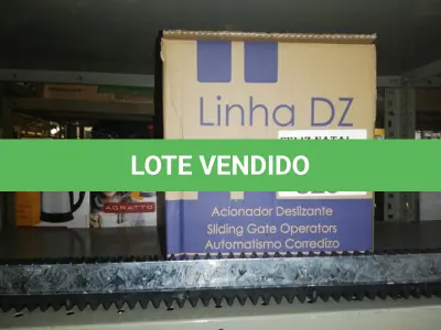 LOTE 329 - KIT MOTOR PORTÃO ELETONICO ROSSI COM 2 CONTROLES  3 METROS DE CREMALHEIRA NOVO (NO ESTADO SEM GARANTIA DE FUNCIONAMENTO, SUJEITO A POSSÍVEIS AVARIAS VISÍVEIS/OCULTAS E/OU AUSÊNCIA DE COMPONENTES)