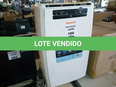 LOTE 188 - AR CONDICIONADO PORTATIL HONEYWELL 10000 BTUS (NO ESTADO SEM GARANTIA DE FUNCIONAMENTO, SUJEITO A POSSÍVEIS AVARIAS VISÍVEIS/OCULTAS E/OU AUSÊNCIA DE COMPONENTES)