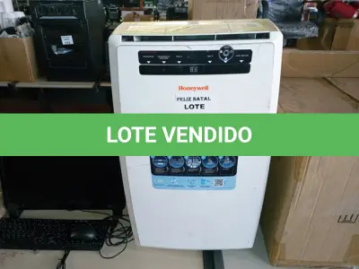 LOTE 188 - AR CONDICIONADO PORTATIL HONEYWELL 10000 BTUS (NO ESTADO SEM GARANTIA DE FUNCIONAMENTO, SUJEITO A POSSÍVEIS AVARIAS VISÍVEIS/OCULTAS E/OU AUSÊNCIA DE COMPONENTES)