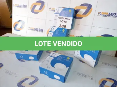 LOTE 386 - 5 PLAFON LED SOBREPOR 6W (NO ESTADO SEM GARANTIA DE FUNCIONAMENTO, SUJEITO A POSSÍVEIS AVARIAS VISÍVEIS/OCULTAS E/OU AUSÊNCIA DE COMPONENTES)