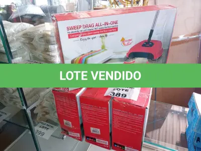 LOTE 389 - 4 VASSOURAS MULTIUSO MAGICA 3 EM 1 (NO ESTADO SEM GARANTIA DE FUNCIONAMENTO, SUJEITO A POSSÍVEIS AVARIAS VISÍVEIS/OCULTAS E/OU AUSÊNCIA DE COMPONENTES)