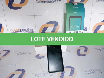 LOTE 210 - SMARTPHONE MULTILASER F PRO 4G 16GB ANDROID 9 (NO ESTADO SEM GARANTIA DE FUNCIONAMENTO, SUJEITO A POSSÍVEIS AVARIAS VISÍVEIS/OCULTAS E/OU AUSÊNCIA DE COMPONENTES)