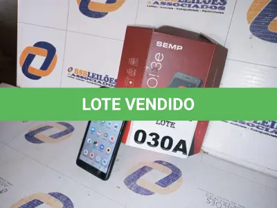 LOTE 030 - SMARTPHONE SEMP GO3E TELA 5,0" ANDROID 8.1 (NO ESTADO SEM GARANTIA DE FUNCIONAMENTO, SUJEITO A POSSÍVEIS AVARIAS VISÍVEIS/OCULTAS E/OU AUSÊNCIA DE COMPONENTES)