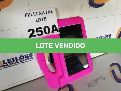 LOTE 250 - TABLET MULTILASER PRINCESAS (NO ESTADO SEM GARANTIA DE FUNCIONAMENTO, SUJEITO A POSSÍVEIS AVARIAS VISÍVEIS/OCULTAS E/OU AUSÊNCIA DE COMPONENTES)