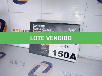 LOTE 150 - LANTERNA TÁTICA MILITAR X900 (NO ESTADO SEM GARANTIA DE FUNCIONAMENTO, SUJEITO A POSSÍVEIS AVARIAS VISÍVEIS/OCULTAS E/OU AUSÊNCIA DE COMPONENTES)
