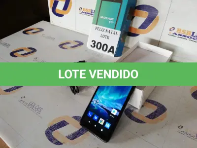 LOTE 300 - SMARTPHONE MULTILASER F PRO 4G 16GB ANDROID 9 (NO ESTADO SEM GARANTIA DE FUNCIONAMENTO, SUJEITO A POSSÍVEIS AVARIAS VISÍVEIS/OCULTAS E/OU AUSÊNCIA DE COMPONENTES)