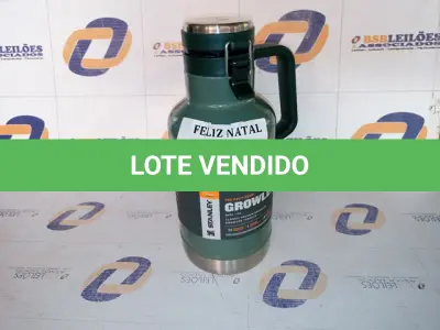 LOTE 063 - GARRAFA GROWLER TÉRMICO 1,9 L STANLEY (NO ESTADO SEM GARANTIA DE FUNCIONAMENTO, SUJEITO A POSSÍVEIS AVARIAS VISÍVEIS/OCULTAS E/OU AUSÊNCIA DE COMPONENTES)