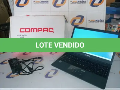 LOTE 193 - NOTEBOOK COMPAQ 14P CORE-I3 4GB SSD120GB  (NO ESTADO SEM GARANTIA DE FUNCIONAMENTO, SUJEITO A POSSÍVEIS AVARIAS VISÍVEIS/OCULTAS E/OU AUSÊNCIA DE COMPONENTES)