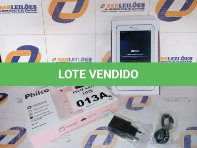 LOTE 013 - TABLET PHILCO 16GB (NO ESTADO SEM GARANTIA DE FUNCIONAMENTO, SUJEITO A POSSÍVEIS AVARIAS VISÍVEIS/OCULTAS E/OU AUSÊNCIA DE COMPONENTES)